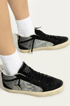 Golden Goose SREBRNY Buty sportowe `Mid Star Classic`