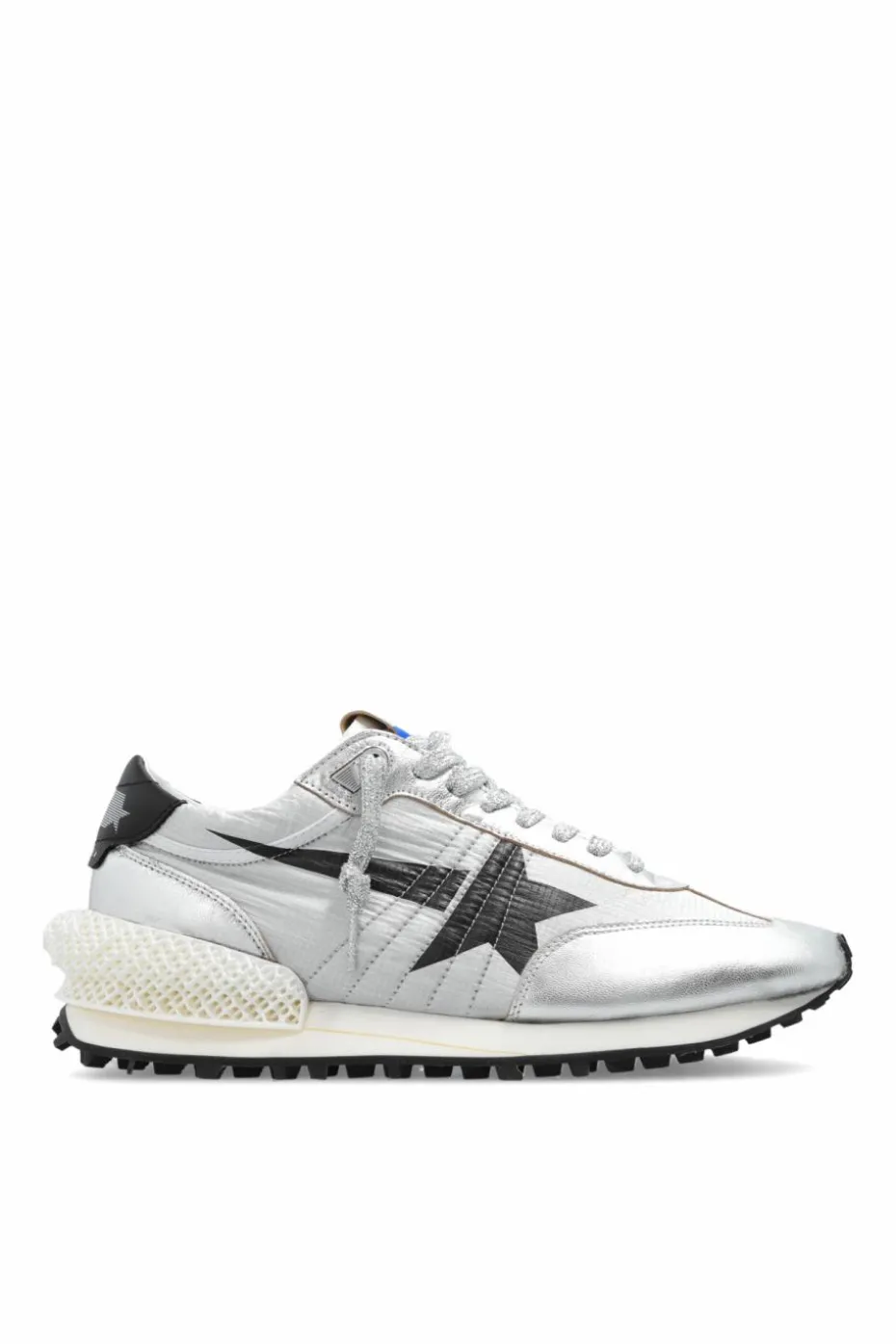 Golden Goose SREBRNY Buty sportowe `Running Marathon`