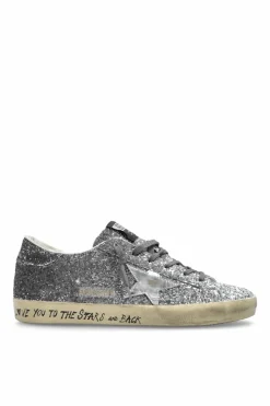 Golden Goose SREBRNY Buty sportowe `Super-Star Classic With List`