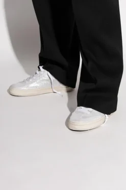Golden Goose SREBRNY Buty sportowe `Ball Star`