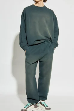 Golden Goose SZARY Bluza z logo