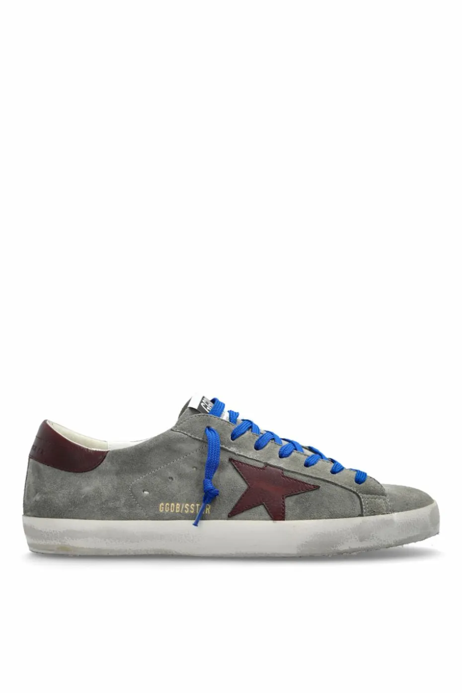 Golden Goose SZARY Buty sportowe `Super-Star Classic With List`