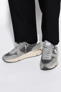 Golden Goose SZARY Buty sportowe `Running Sole