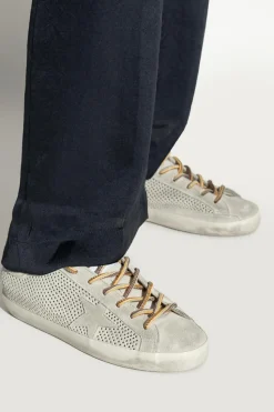 Golden Goose SZARY Buty sportowe `Super Star Forated Quarter`
