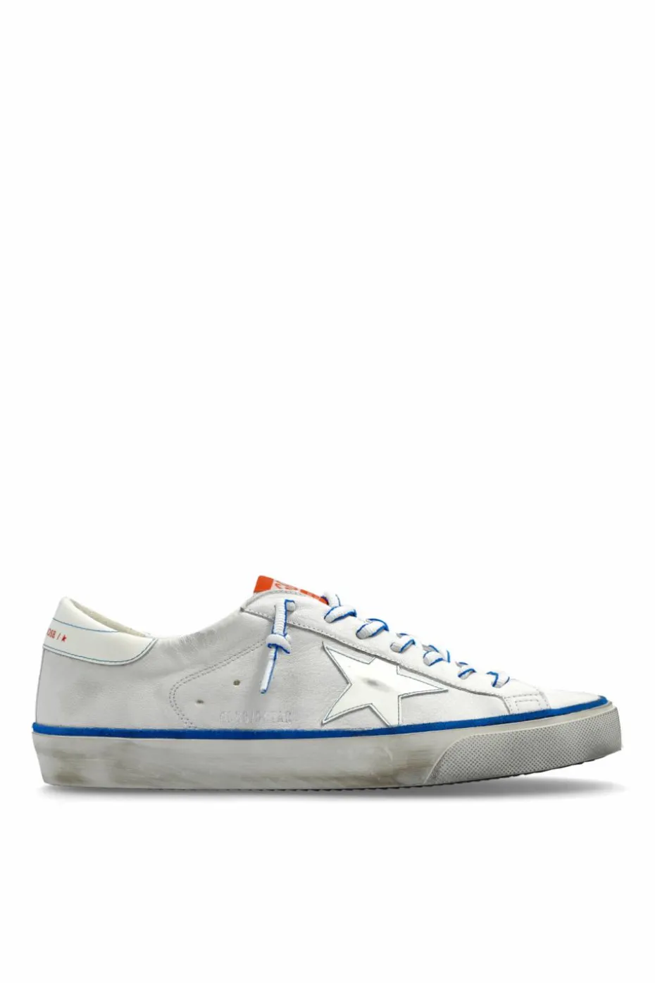 Golden Goose SZARY Buty sportowe `SUPER-STAR CLASSIC WITH LIST`