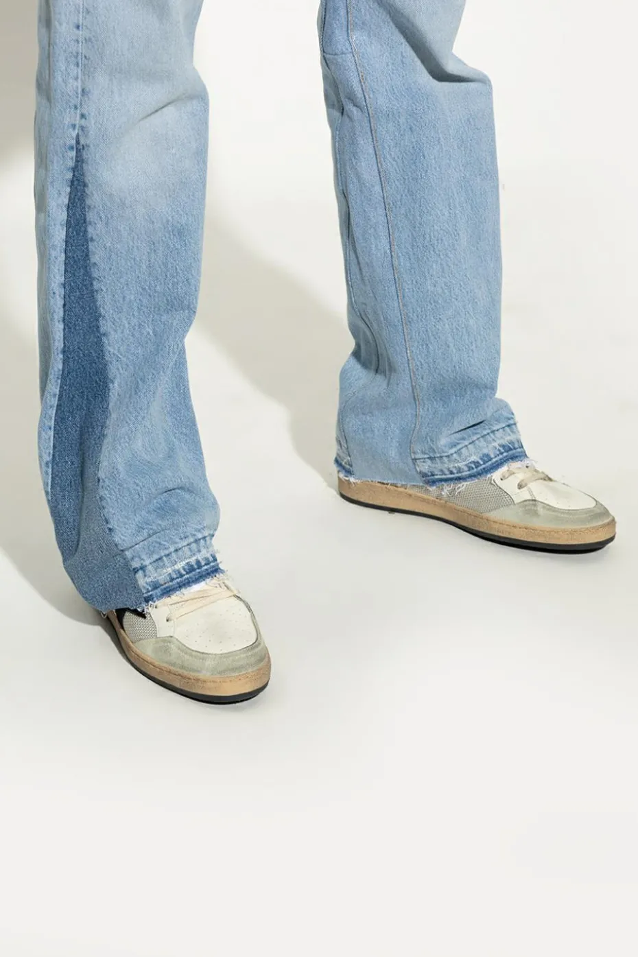 Golden Goose SZARY Buty sportowe ‘Ball Star’