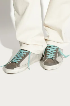Golden Goose SZARY Buty sportowe `Super-Star Classic With List`