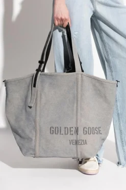 Golden Goose SZARY Torba typu `shopper`