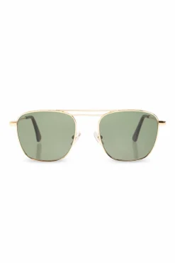 Golden Goose ZIELONY Okulary przeciwsłoneczne `Roger`