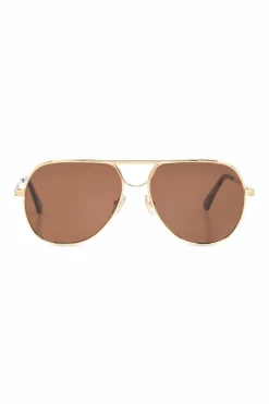 Golden Goose ZŁOTY Okulary przeciwsłoneczne