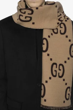 Gucci Szal z logo