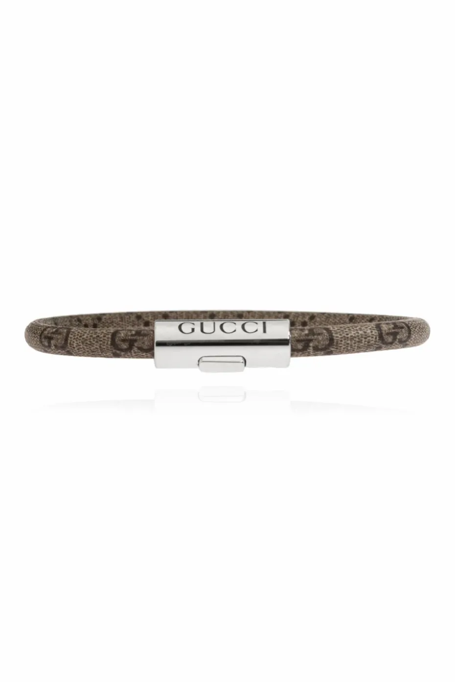 Gucci beżowy Bransoleta z logo