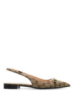 Gucci beżowy Buty `Horsebit`