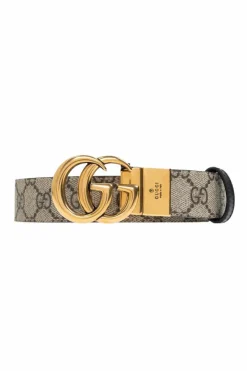 Gucci beżowy Dwustronny pasek