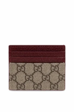 Gucci beżowy Etui na karty.