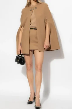 Gucci beżowy Płaszcz z wędzidłem