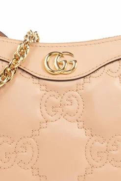Gucci beżowy Pikowana torba na ramię