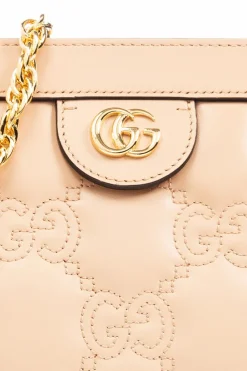 Gucci beżowy Pikowana torba na ramię