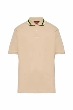 Gucci beżowy Polo z logo
