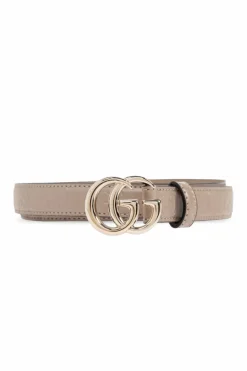 Gucci beżowy Skórzany pasek