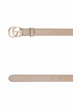 Gucci beżowy Skórzany pasek