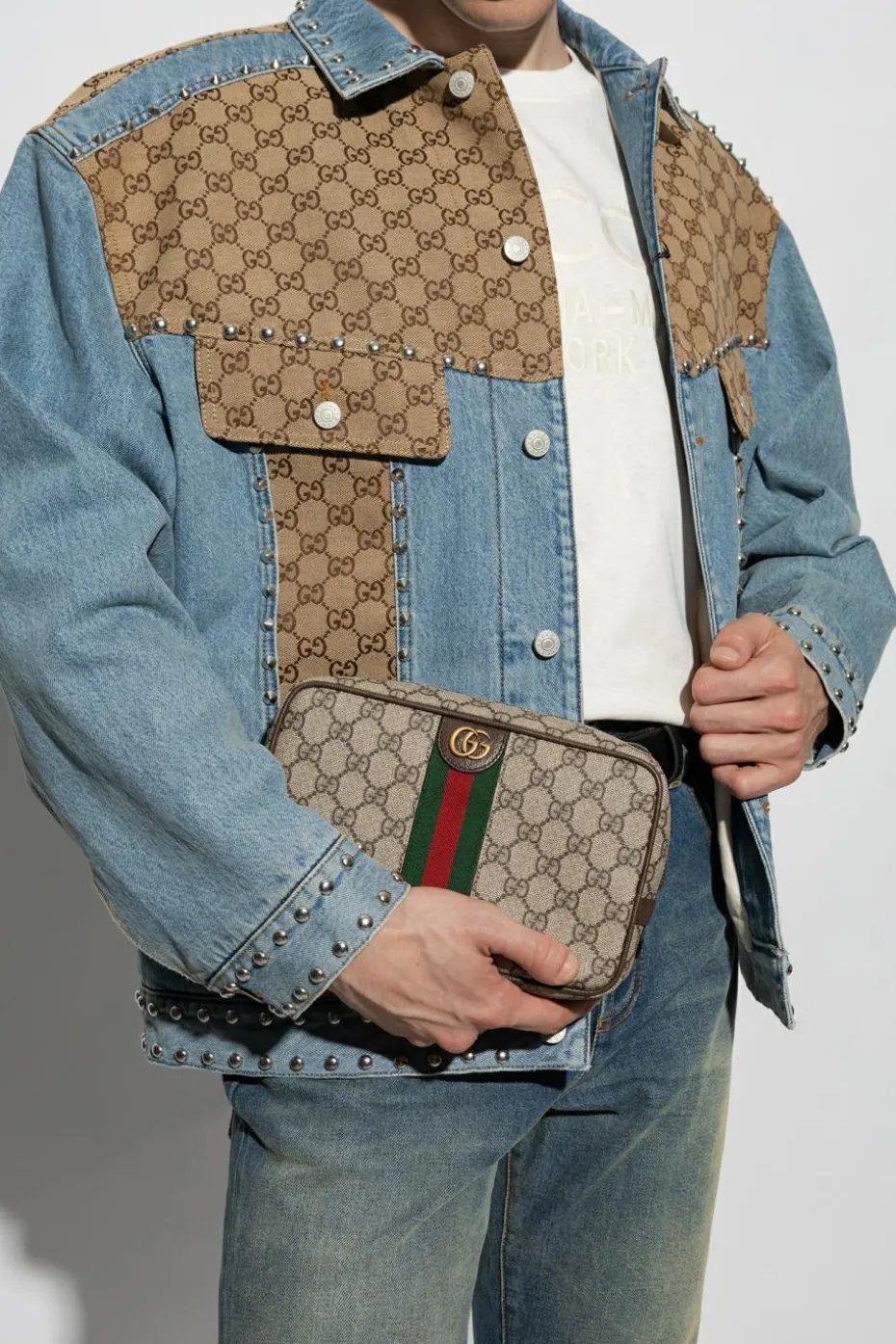 Gucci beżowy Torba do ręki