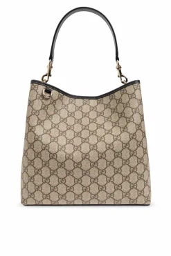 Gucci beżowy Torba do ręki `GG Emblem Small`