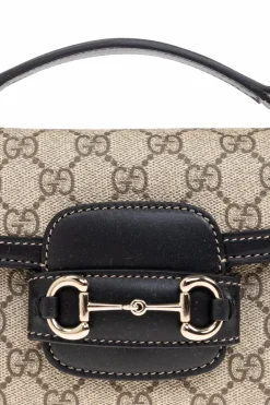 Gucci beżowy Torba do ręki `Horsebit 1955 Soft Small`