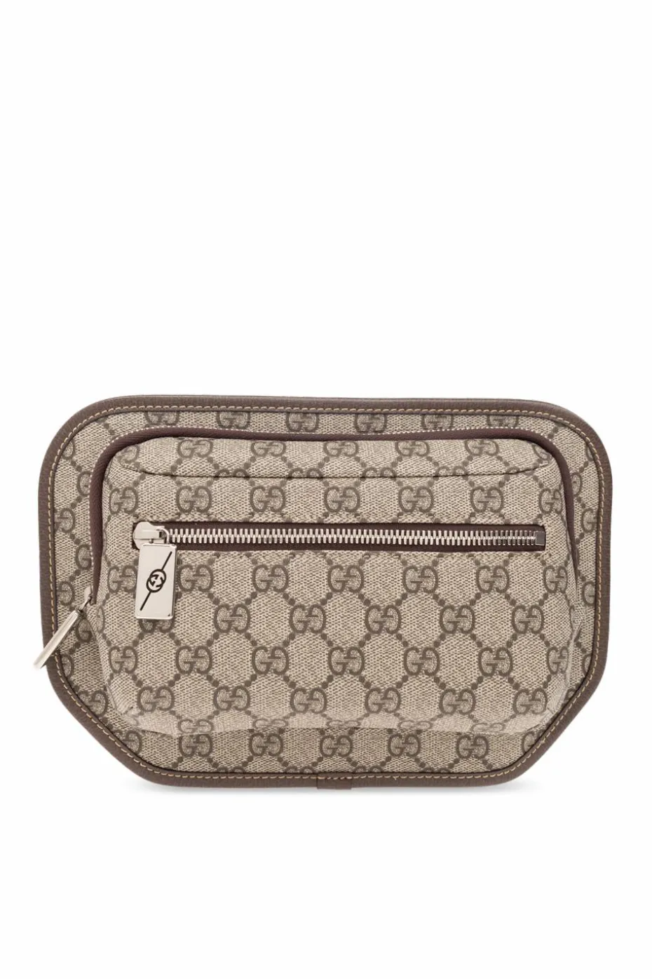 Gucci beżowy Torba na pas z płótna ‘GG Supreme’