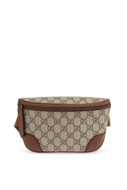 Gucci beżowy Torba na pas `GG Emblem Small`