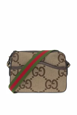 Gucci beżowy Torba na ramię z logo