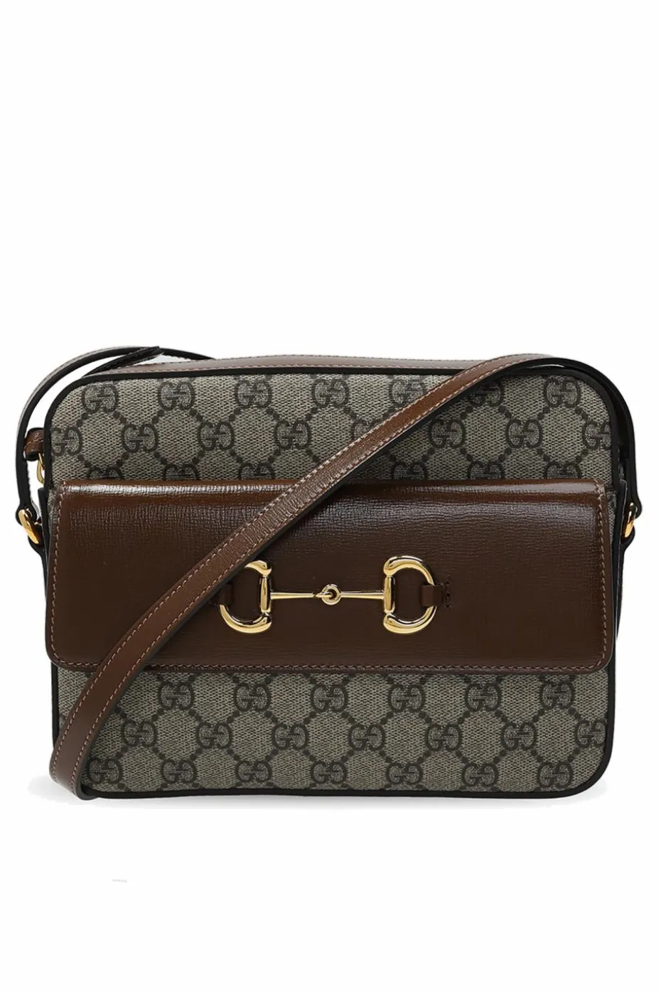 Gucci beżowy Torba na ramię ‘Horsebit 1955’