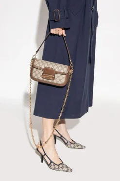 Gucci beżowy Torba na ramię ‘Horsebit 1955’