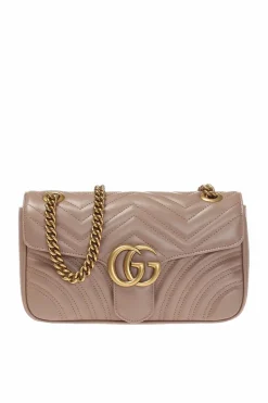 Gucci beżowy Torba na ramię 'GG Marmont'