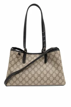 Gucci beżowy Torba na ramię `GG Emblem Small`