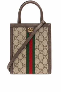 Gucci beżowy Torba na ramię ‘Ophidia Super Mini’