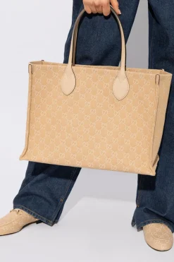 Gucci beżowy Torba ‘Ophidia Large’ typu ’shopper’