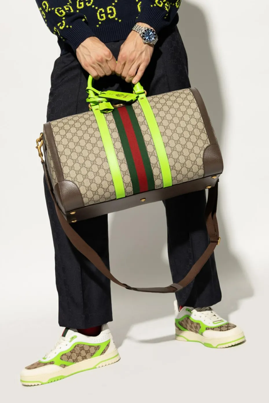Gucci beżowy Torba podręczna `Savoy Medium`