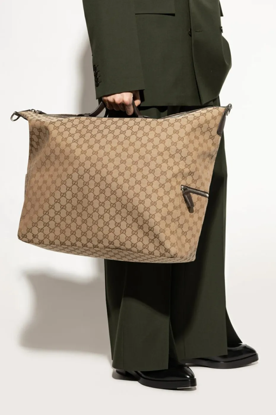 Gucci beżowy Torba podręczna