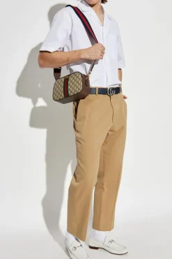 Gucci BIAŁY Koszula z kieszenią