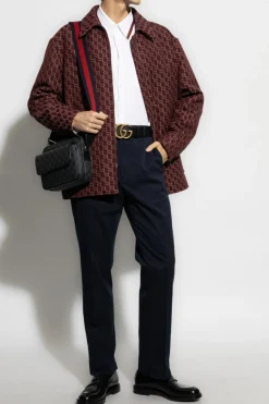 Gucci BIAŁY Koszula z kieszenią