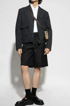 Gucci BIAŁY Koszula z logo