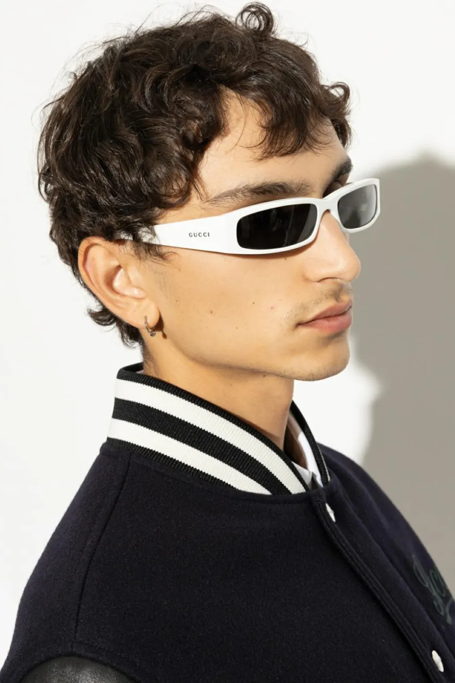Gucci BIAŁY Okulary przeciwsłoneczne