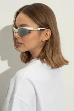 Gucci BIAŁY Okulary przeciwsłoneczne