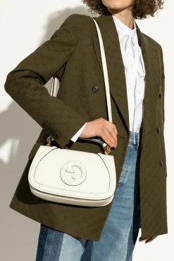 Gucci BIAŁY Torba do ręki `Blondie Medium`