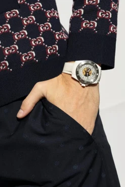 Gucci BIAŁY Zegarek ‘Gucci Dive’