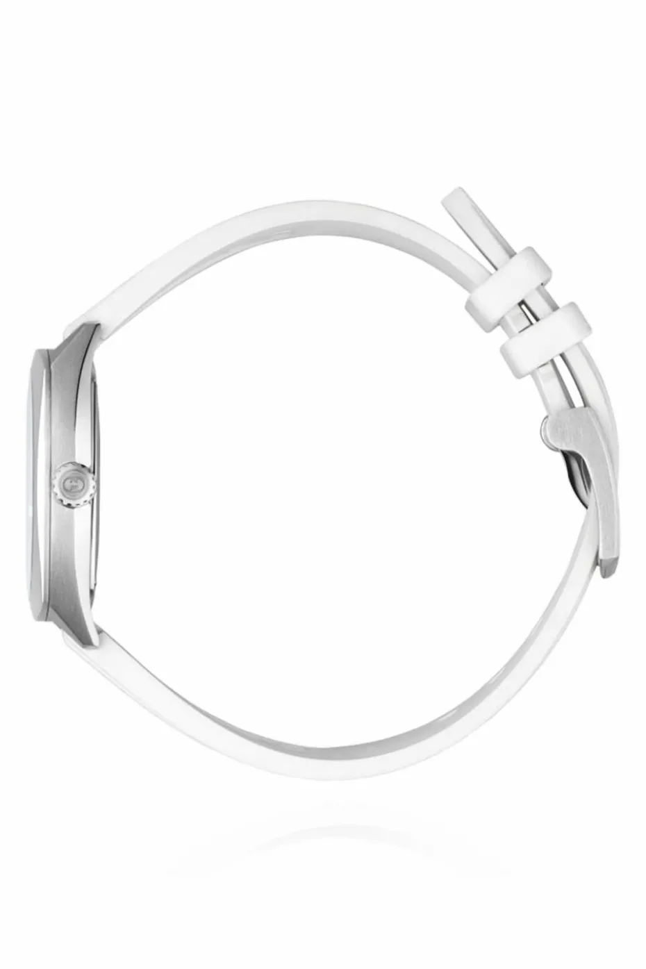 Gucci BIAŁY Zegarek z logo
