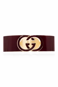 Gucci BORDO Bransoleta z logo