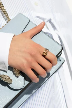 Gucci BORDO Pierścień z logo