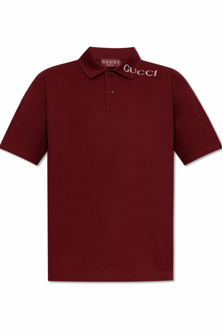 Gucci BORDO Polo z logo